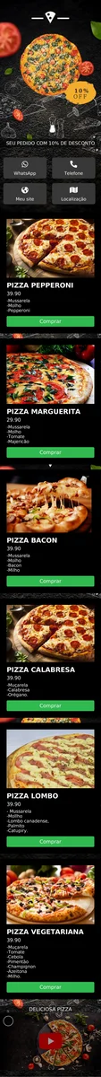 Pizzaria Page